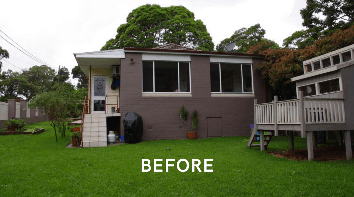 Before renovation family home in Hunters Hill
