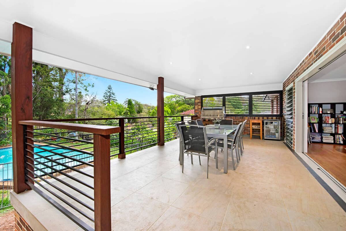 After renovation form a house to a home dinning area