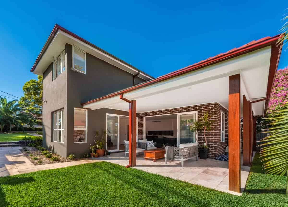After renovation family home in Hunters Hill outdoor