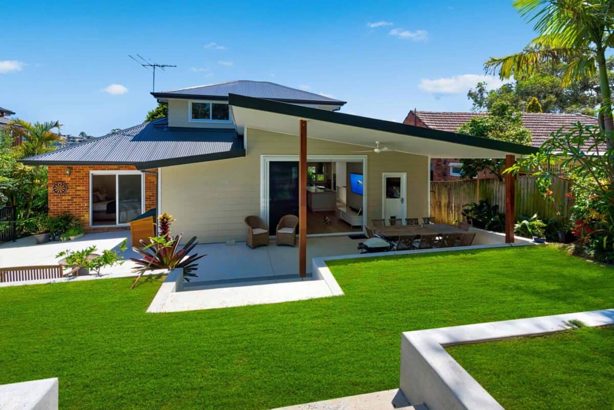 Spacious outdoor transformation